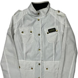 Barbour Jacket - Medium White Cotton