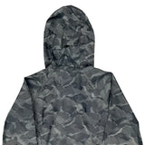 The North Face Camo Jacket - Small Gray Polyester