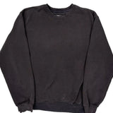 Carhartt Sweatshirt - Large Gray Cotton Blend