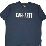 Carhartt T-Shirt - 2XL Blue Cotton