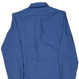 Polo By Ralph Lauren Slim Fit Shirt - Small Blue Cotton
