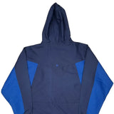 Timberland Windbreaker - Large Blue Nylon