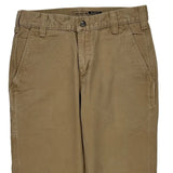 Carhartt Trousers - 30W 30L Beige Cotton