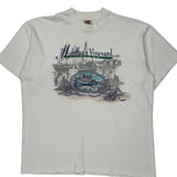 Fruit Of The Loom Graphic T-Shirt - XL White Cotton