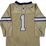 Age 2 Nike Football Jersey - 3XS Gold Polyester