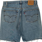 Levis Denim Shorts - 36W 9L Light Wash Cotton