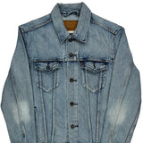 Levis Denim Jacket - Medium Blue Denim