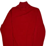 Tommy Hilfiger 1/4 Zip - XL Red Cotton