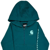 Age 2 Carhartt Hoodie - 2XS Green Cotton