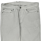511 Levis Denim Shorts - 34W 10L White Cotton