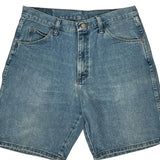 Wrangler Denim Shorts - 30W 8L Blue Cotton
