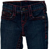Age 3 True Religion Contrast Stitch Jeans - 3XS Dark Wash Denim