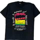 Drama Camp 1990 Screen Stars Single Stitch T-Shirt - XL Black Cotton Blend