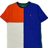 Age 14-16 Polo By Ralph Lauren Polo Shirt - Large Multicoloured Cotton