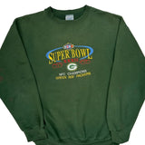 Green Bay Packers Logo 7 Nfl Sweatshirt - Large Green Cotton Blend