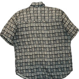 Willow Bay Checked Short Sleeve Shirt - Large Multicoloured Viscose