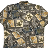 Canyon River Blues Hawaiian Shirt - XL Multicoloured Cotton