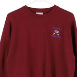 Vintage burgundy Centerville Curling Club Santee Sweatshirt - mens medium