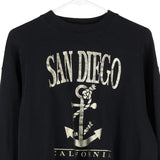 Vintage black San Diego La Gear Sweatshirt - womens large