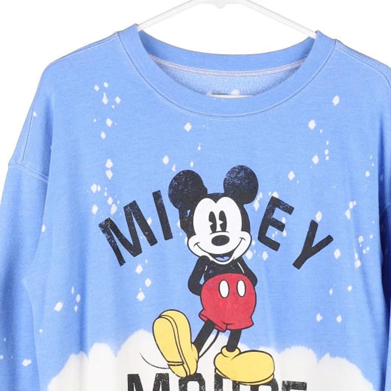 Vintage blue Mickey Mouse Disney Sweatshirt - womens large