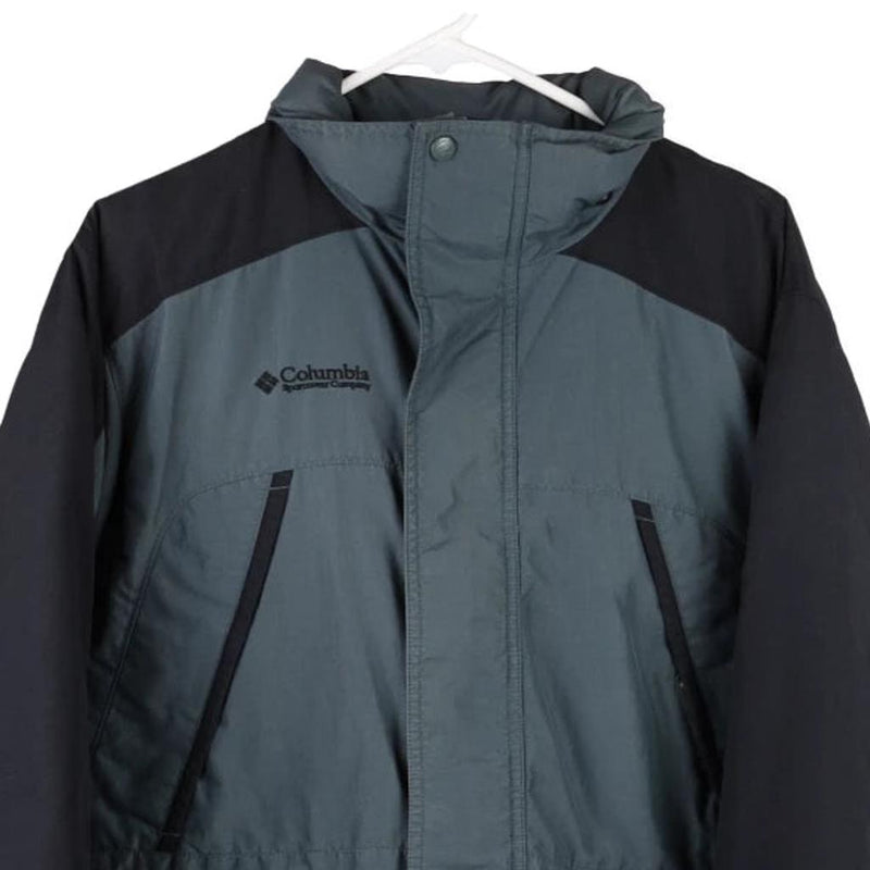 Age 14-16 Columbia Jacket - XL Grey Nylon