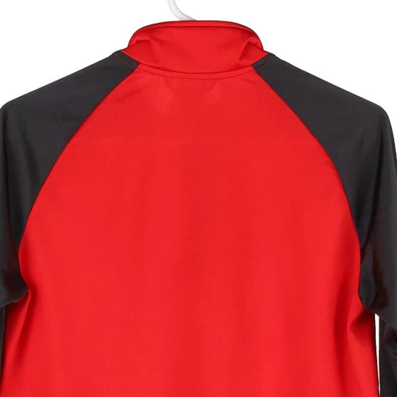 Age 13-14 Adidas Track Jacket - Large Red Polyester