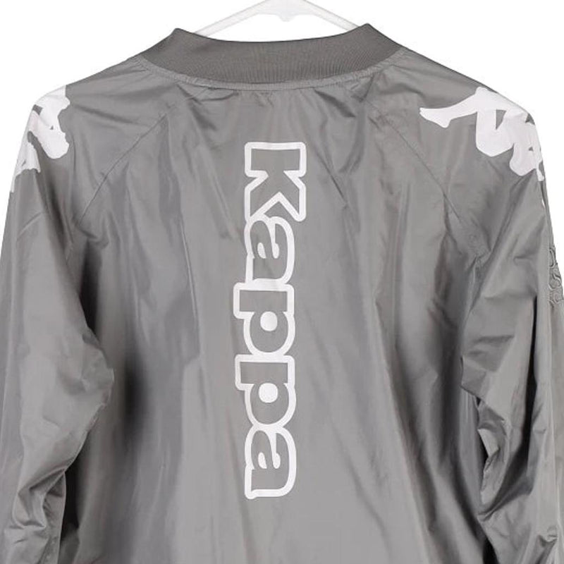 Age 16 A.C. Siena Kappa Football Windbreaker - 2XL Grey Polyester
