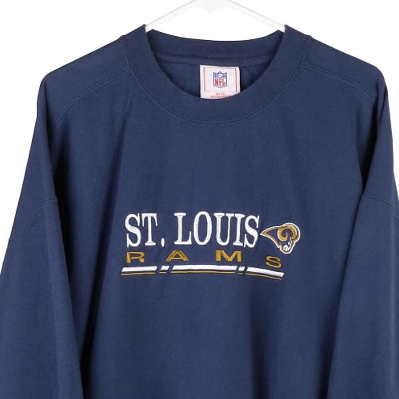 Vintage navy St. Louis Rams Nfl Sweatshirt - mens xx-large