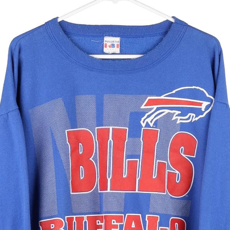 Vintage blue Buffalo Bills Bulletin Sweatshirt - mens x-large