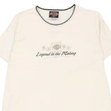 Vintage beige Harley Davidson T-Shirt - womens small