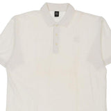 Vintage white Gianfranco Ferre Polo Shirt - mens x-large