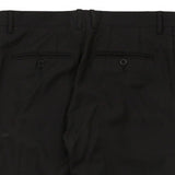 Dolce & Gabbana Trousers - 34W 31L Black Virgin Wool