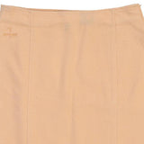 Trussardi Jeans Mini Denim Skirt - 29W UK 10 Orange Cotton