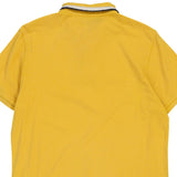 Napapijri Polo Shirt - Large Yellow Cotton