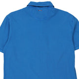 Napapijri Polo Shirt - Large Blue Cotton