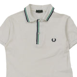 Vintage white Age 14 Fred Perry Polo Shirt - boys small