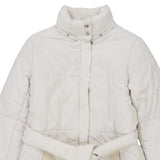 Age 14 Dolce & Gabbana Spellout Puffer - Medium White Polyester Blend