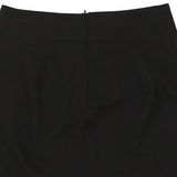 Emporio Armani Skirt - 26W UK 6 Black Wool Blend