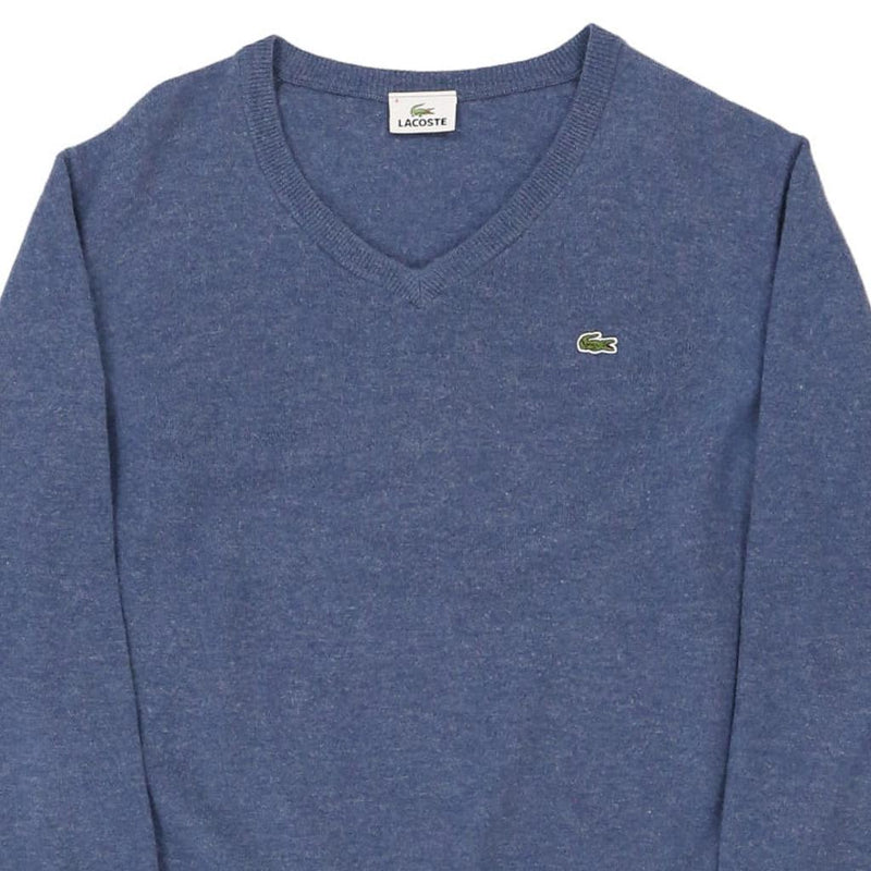 Vintage blue Lacoste Jumper - mens medium