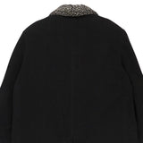 Vintage black Dolce & Gabbana Trench Coat - womens x-large
