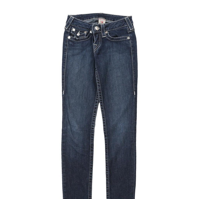 True Religion Skinny Jeans - 26W UK 4 Dark Wash Cotton