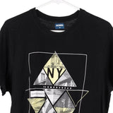 Jackberg Graphic T-Shirt - Medium Black Cotton