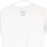 Us Polo Assn Spellout T-Shirt - Small White Cotton