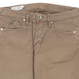 Gas Jeans - 30W UK 10 Beige Cotton