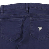 Age 8-10 Guess Skinny Trousers - 26W 27L Navy Cotton