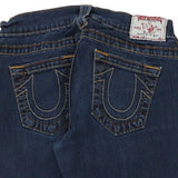 Made in USA Casey True Religion Skinny Jeans - 26W UK 4 Blue Cotton