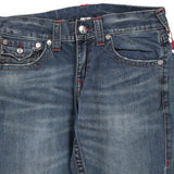 True Religion Jeans - 31W UK 12 Blue Cotton