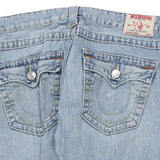 True Religion Skinny Jeans - 32W UK 10 Blue Cotton