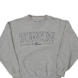 Towson Gear Graphic Sweatshirt - Small Grey Cotton Blend