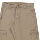 Wrangler Cargo Trousers - 30W 30L Brown Cotton